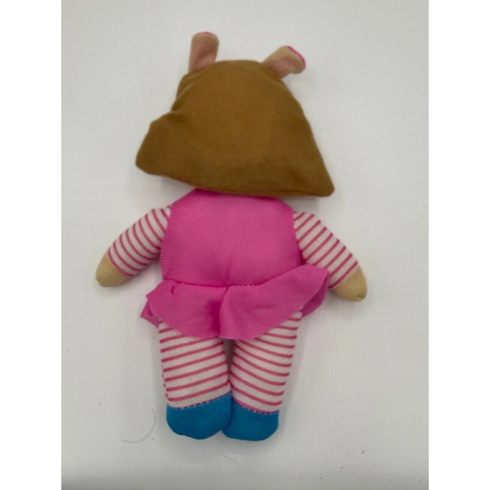 Lot of 3 Arthur PBS Kids Plush Toy Set Bean Bag Dolls